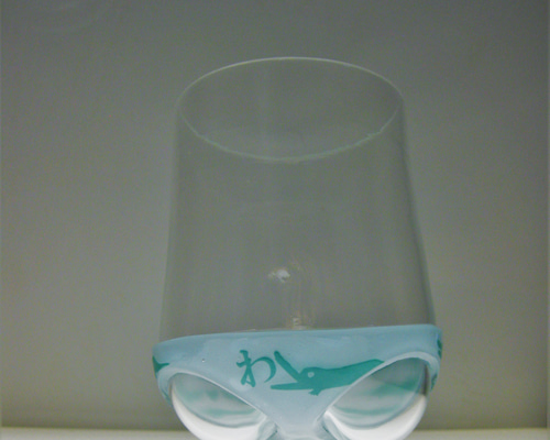 パンティグラス わ～わに～ グラス 141硝子 石井洋平 通販
