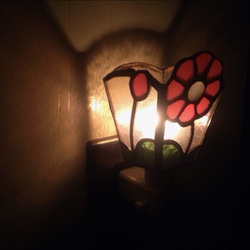 【送料無料！】お花のおやすみランプ 4枚目の画像
