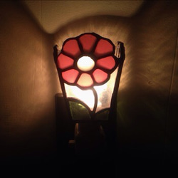 【送料無料！】お花のおやすみランプ 5枚目の画像