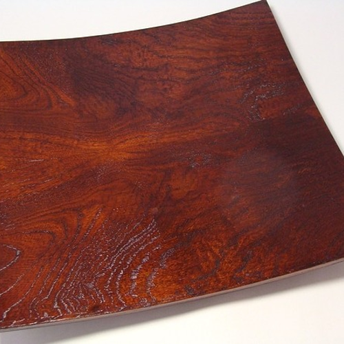 拭き漆塗り　角板 拭き漆塗り 角板