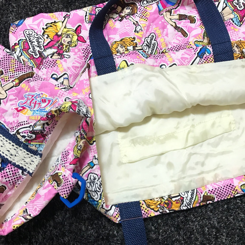 アイカツ！ レッスンバッグ シューズ袋 2点セット トートバッグ 