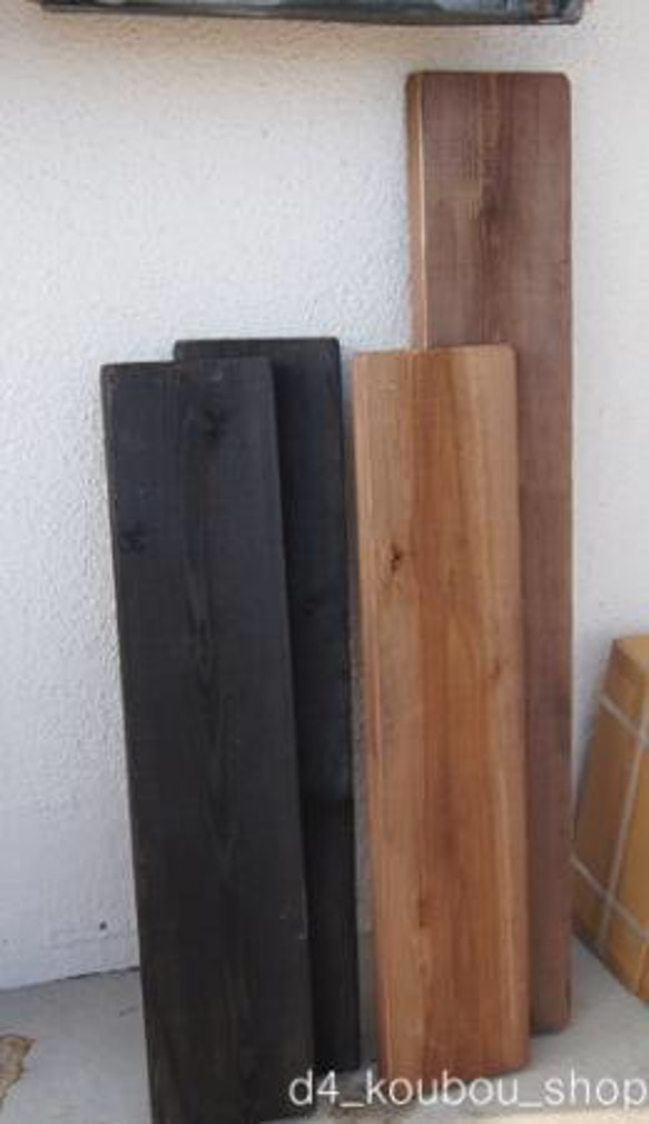シャビーペイント足場板 1200㎜ 木材 DIYに 2枚目の画像