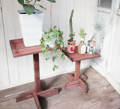 シャビープラントスタンド Sサイズ♡植木鉢 ブリキ アンティーク シャビー 楽天市場】フラワースタンド シャビーの通販