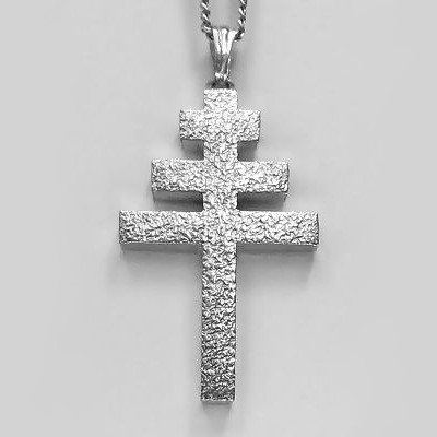 伝統的なモチーフ　教皇十字架　cc31　好評です 8,325円