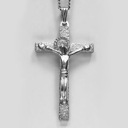 ロシア正教のクロス（八端十字架） 大きなロシア十字架の受難像