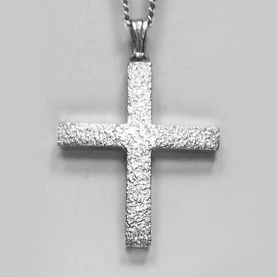 ギリシャ正教のクロス　梨地光沢仕上げのギリシャ正教の十字架　gc02a　ロングセラーです