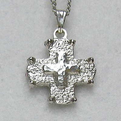 ギリシャ正教のクロス　二つのギリシャ十字架　gc11　好評です