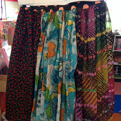 昭和レトロたっぷりギャザースカート 2枚目の画像