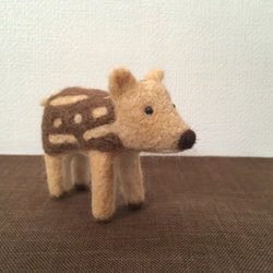 受注生産】羊毛フェルトのぬいぐるみ バンビちゃん 羊毛フェルト casa