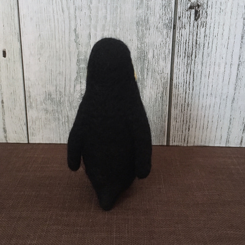 受注生産・インテリアとしてもオススメ】羊毛フェルトの皇帝ペンギンの