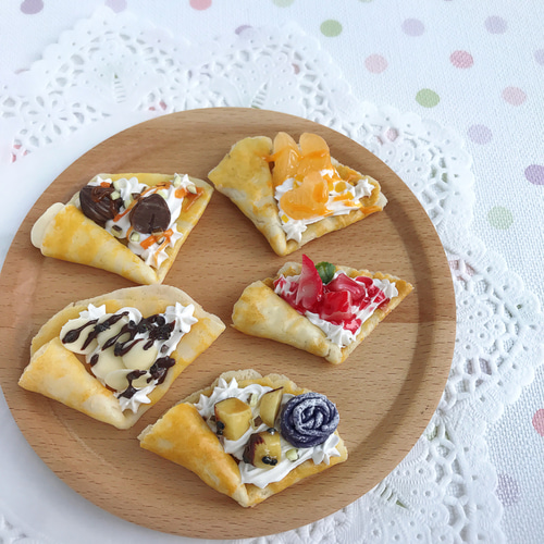 クレープマグネット　フェイクスイーツ クレープマグネット フェイクスイーツ クレープマグネット フェイク