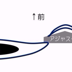 リュックの肩ひもに後付けできるチェストベルト／S（パステル系リバティ×水色） 3枚目の画像