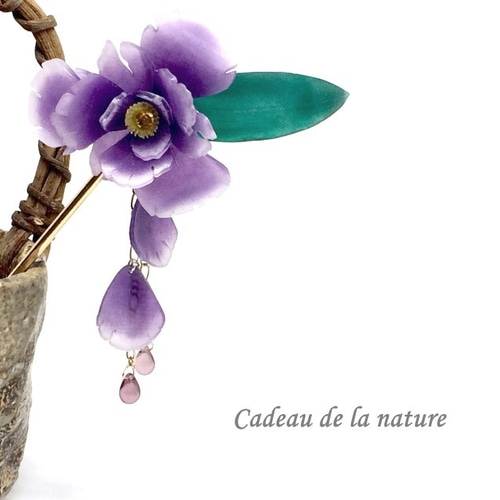菖蒲の簪 かんざし nature 通販 4020514|Creema(クリーマ) 菖蒲の簪 かんざし nature 通販 4020514|Creema(クリーマ)