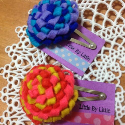 送込】ぐるぐるお花のピン ヘアピン Little By Little 通販 187077
