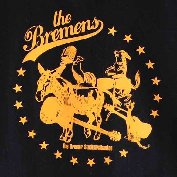 【The Bremens】#Tシャツ＃動物＃童話＃グリム＃カッコイイ 2枚目の画像