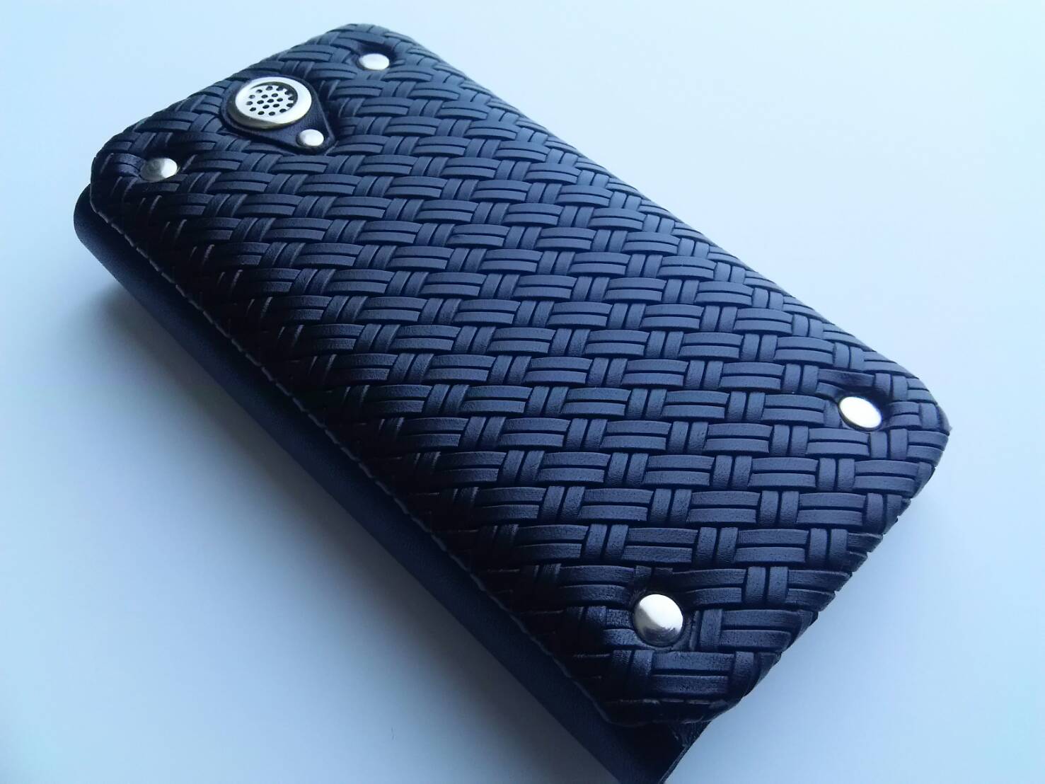 本革フルカバードスマホケース