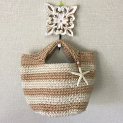 ぽぽくま様　オーダーカゴ完成品 ✳︎ぽこぽこさまのオーダー分です✳︎ かごバッグ moca 通販 2592060