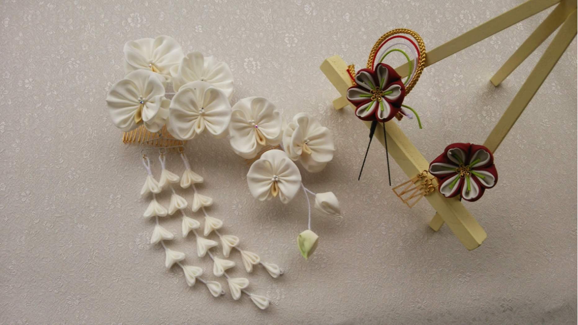 はな 「髪飾り_ヘアゴム・Lサイズ」 様　オーダー品