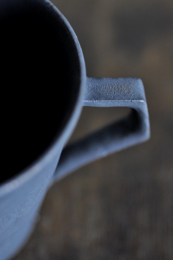 コーヒーカップ　ブラック 3枚目の画像