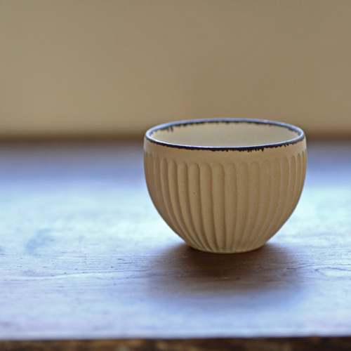 廃盤 カフェオレボウル アイボリーホワイト お椀・ボウル・鉢 カタチ