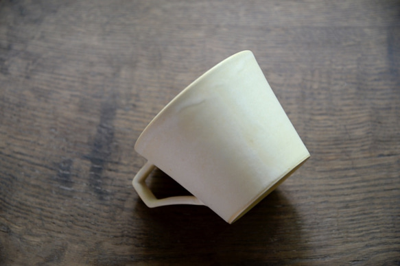コーヒーカップ　アイボリーホワイト 3枚目の画像