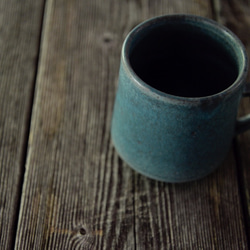 コーヒーカップ L ダークブルー 2枚目の画像