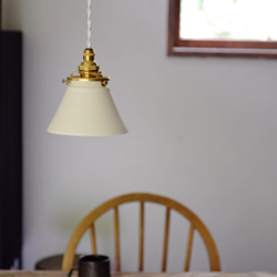 陶器のランプシェード ドーム ホワイト シーリングライト・ペンダント