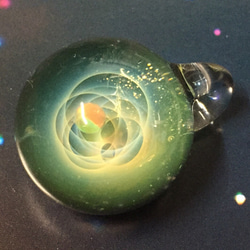 glass universe 手の平に広がる宇宙 グリーン ミニ 2枚目の画像