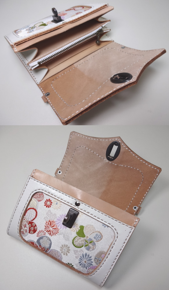 バッグ型財布（和柄） 4枚目の画像