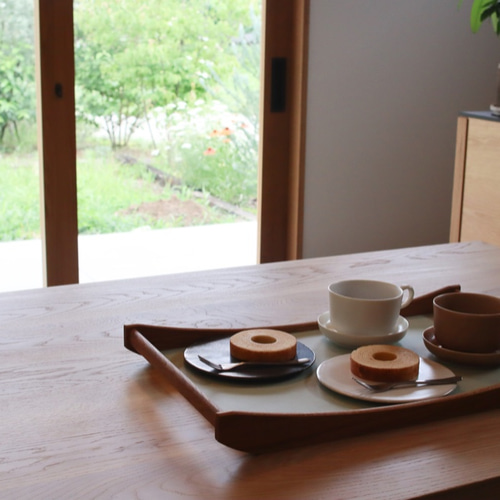 サービングトレイ（ピスタチオ） その他キッチン小物 woodbell 通販