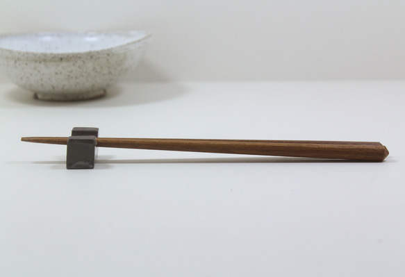 鉄刀木のお箸(長さ235mm) 1枚目の画像