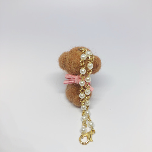 羊毛フェルト トイプードル バッグチャーム 羊毛フェルト tinkle 通販