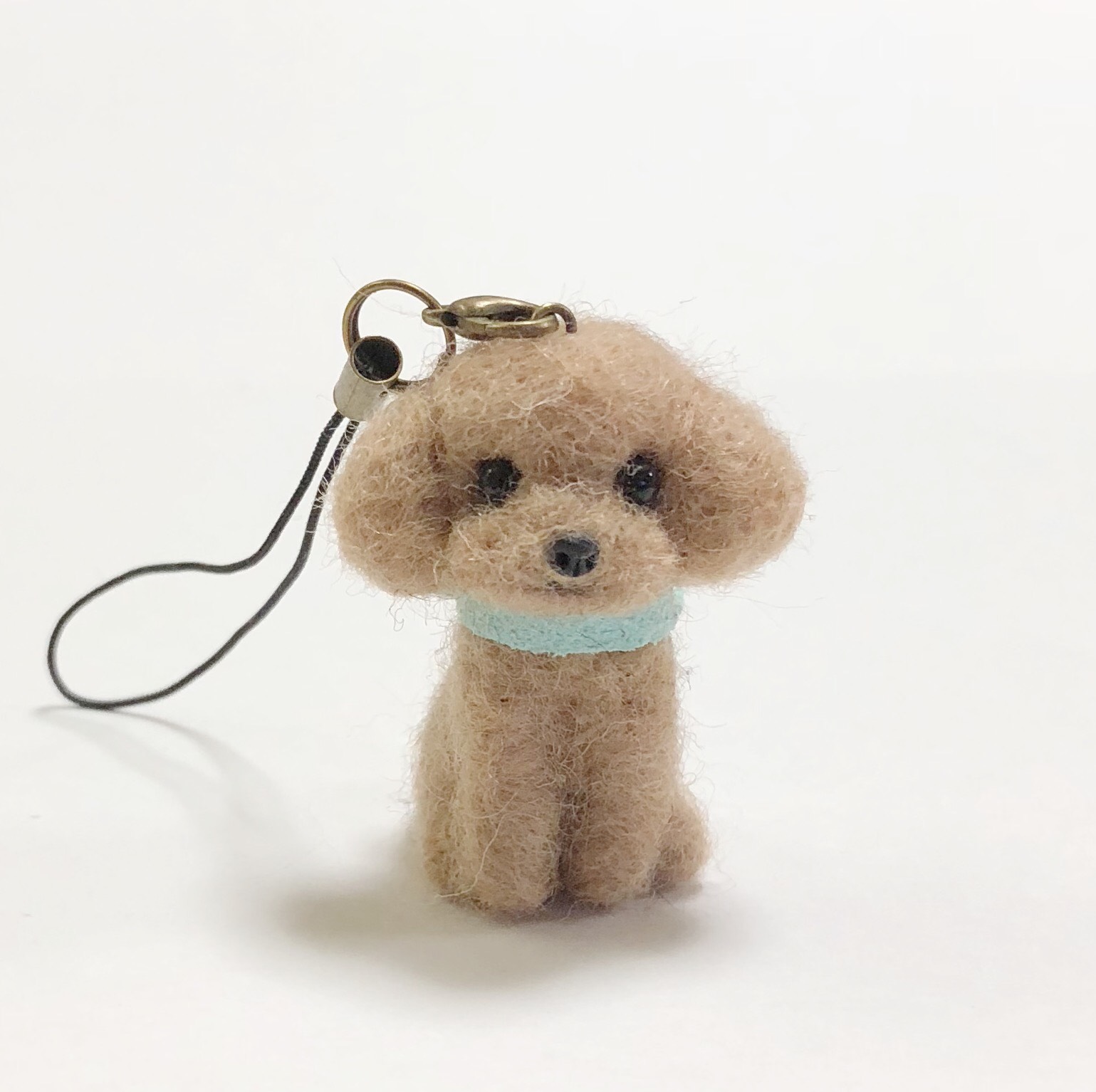 羊毛フェルト トイプードル バッグチャーム 羊毛フェルト tinkle 通販
