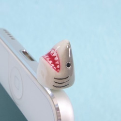 サメのイヤホンジャック 　『ホホジロザメ』 1枚目の画像