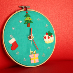 世嘉玩具×Creema Jewel Kirasir聖誕貼花時鐘“仙台時鐘” 第1張的照片