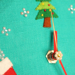 世嘉玩具×Creema Jewel Kirasir聖誕貼花時鐘“仙台時鐘” 第2張的照片