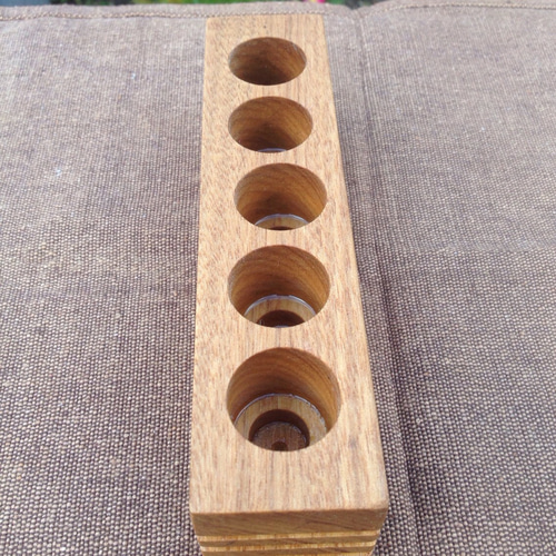 アトマイザースタンド5穴木製ディスプレイスタンド電子タバコ！ その他