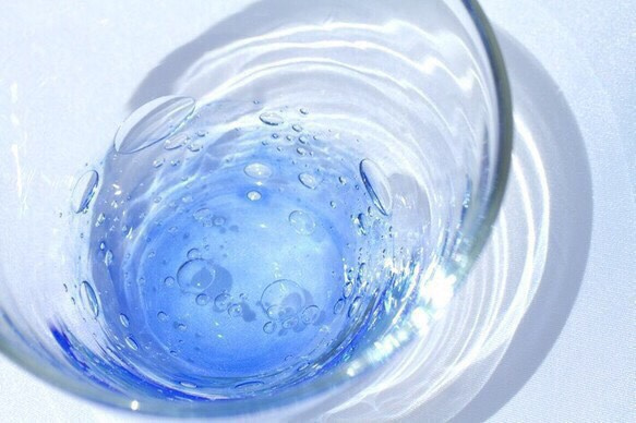 ＜受注製作＞水泡グラス 1枚目の画像