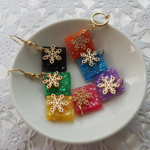 eighterさんに8∞ インフィニティ 冬季バージョン イヤリングへも可能