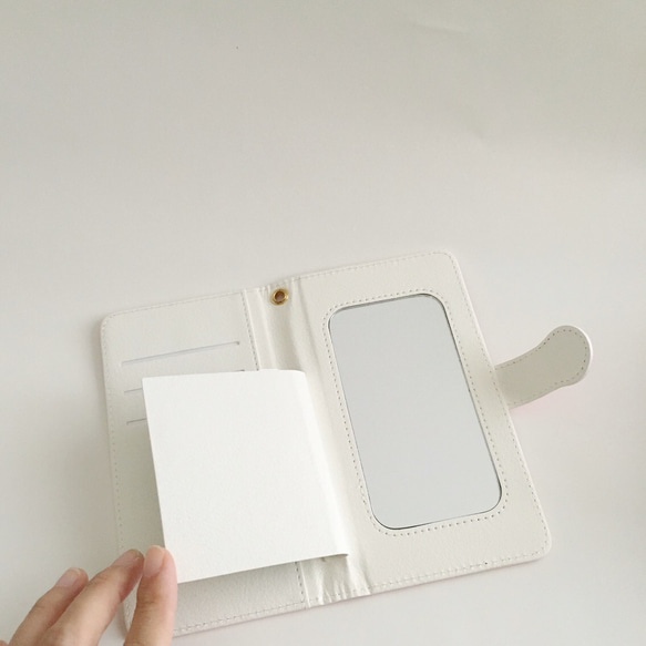 ねずみの手帳型スマートフォンケース(※受注生産です) 4枚目の画像