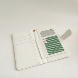 ねずみの手帳型スマートフォンケース(※受注生産です) 5枚目の画像