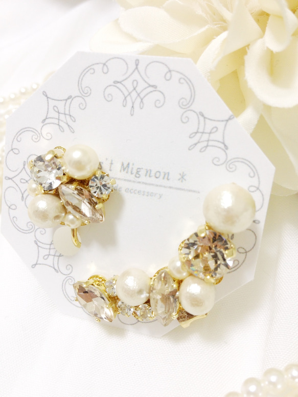 bright earcuff set(BE) 2枚目の画像