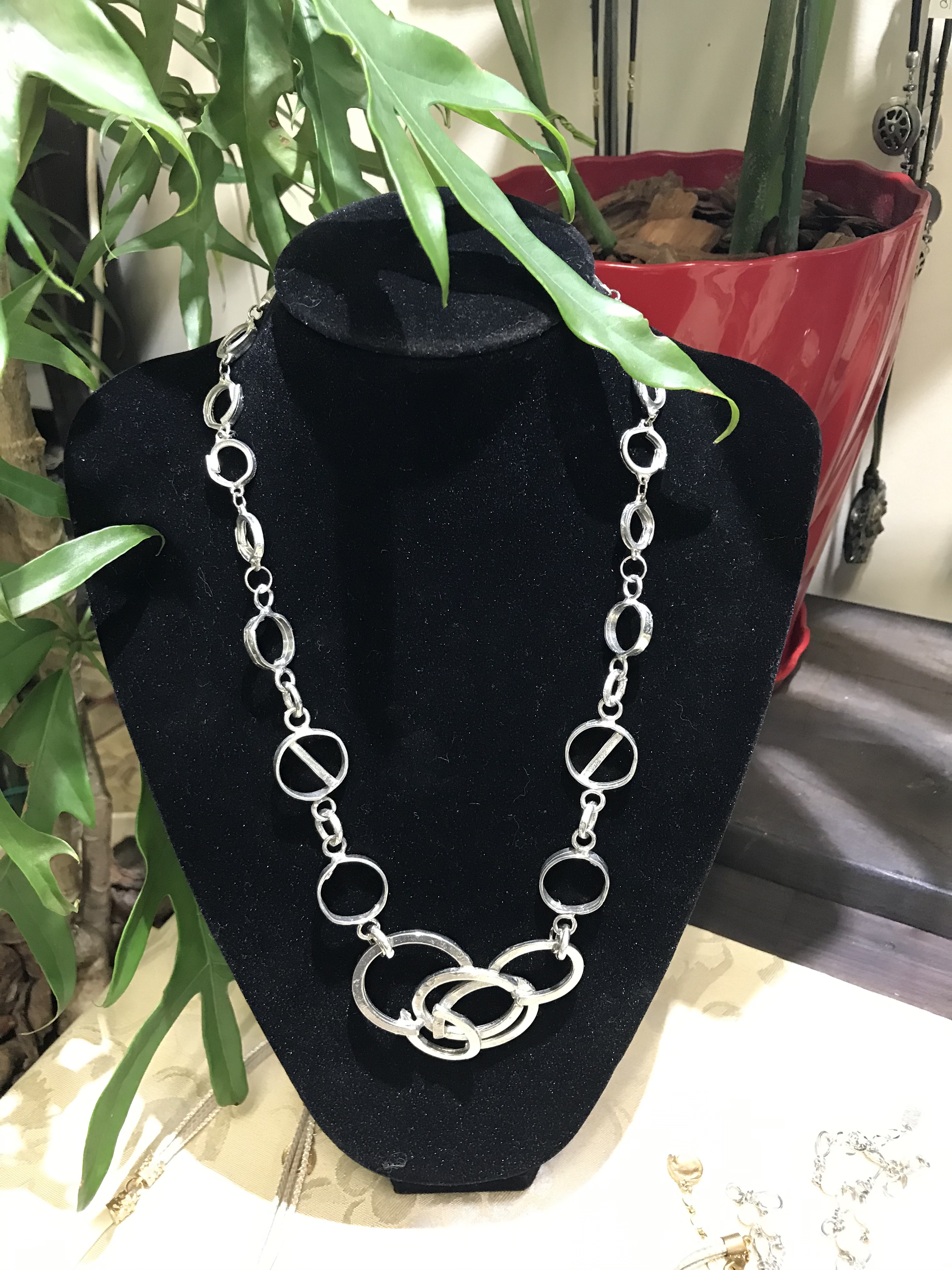 志野はがん  作品No.6 ネックペンダント