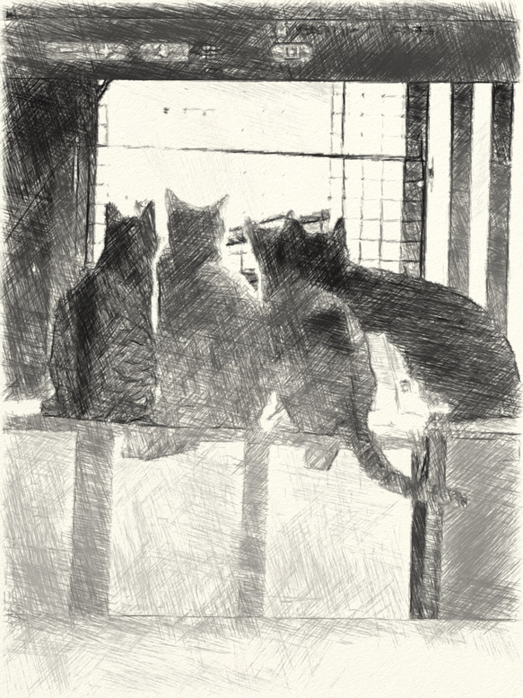 銀の猫　シリーズ3 5枚目の画像