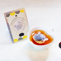 送料無料！ギフトに！オリジナルお茶ティーバッグ　くまモン型　セット（緑茶、コーヒー、ハーブティー、紅茶） 5枚目の画像