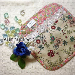 sunnymoon☆コットンランジェリータイプの布なぷライナー『オータムガーリーver.2』 1枚目の画像