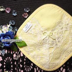 sunnymoon☆ランジェリータイプの布なぷライナー「fairyバニラ」 1枚目の画像