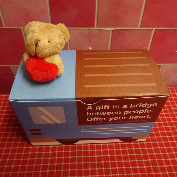 クマのマスコット付きカーBOXに焼き菓子５袋詰め合わせ♪(*^▽^*) 3枚目の画像