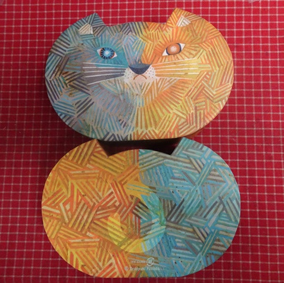 猫の貼箱に猫の形の焼き菓子６袋詰め合わせ♪(=^・^=) 6枚目の画像