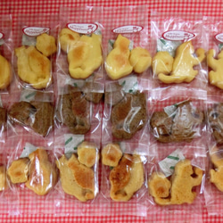 ネコの焼き菓子(マドレーヌ）３種類詰め合わせ♪(=^・^=) 2枚目の画像